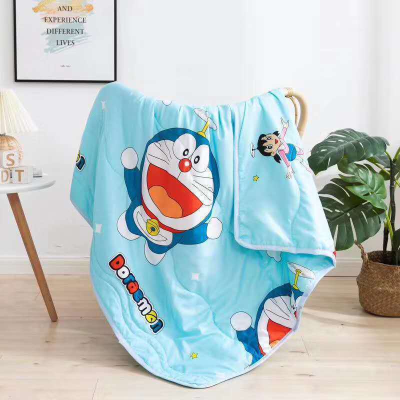 Lớp da bông cho trẻ em hương muỗi lạnh mềm mùa hè Quilt Baby xoa bông thông gió tắm mẫu giáo chăn bông mùa hè chăn mỏng chăn bông