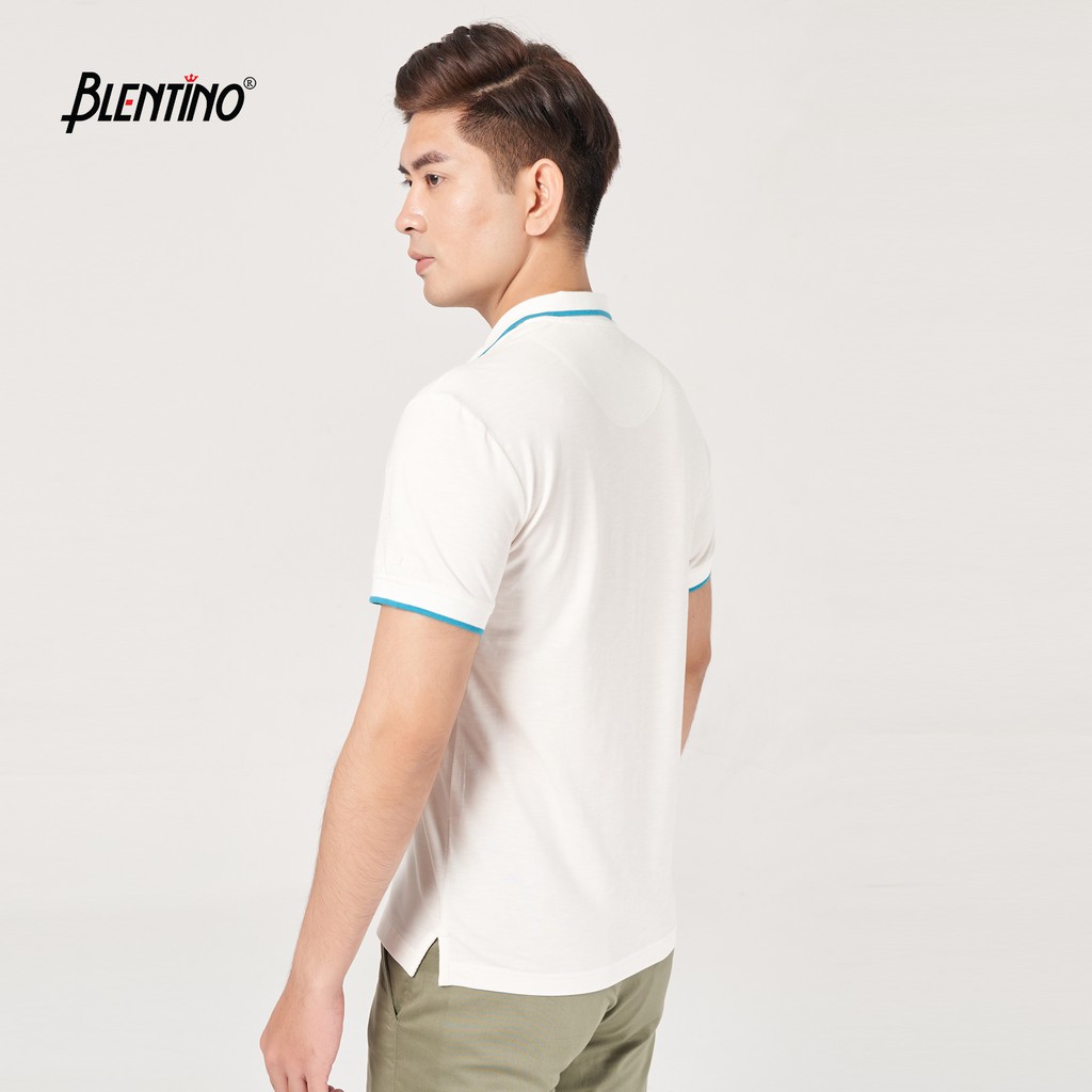 Áo Polo Nam BLENTINO PL0321 Chất Liệu Cotton Slup Mềm Mại , Thấm Hút Mồ Hôi.