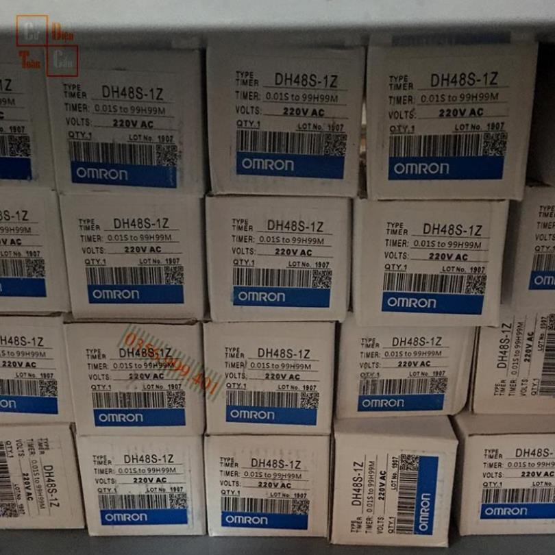 Rơle thời gian (Timer) Omron DH48S-1Z DH48S-2Z, DH48S-S (Kèm đế) Relay thời gian Công tắc hẹn giờ DH48S