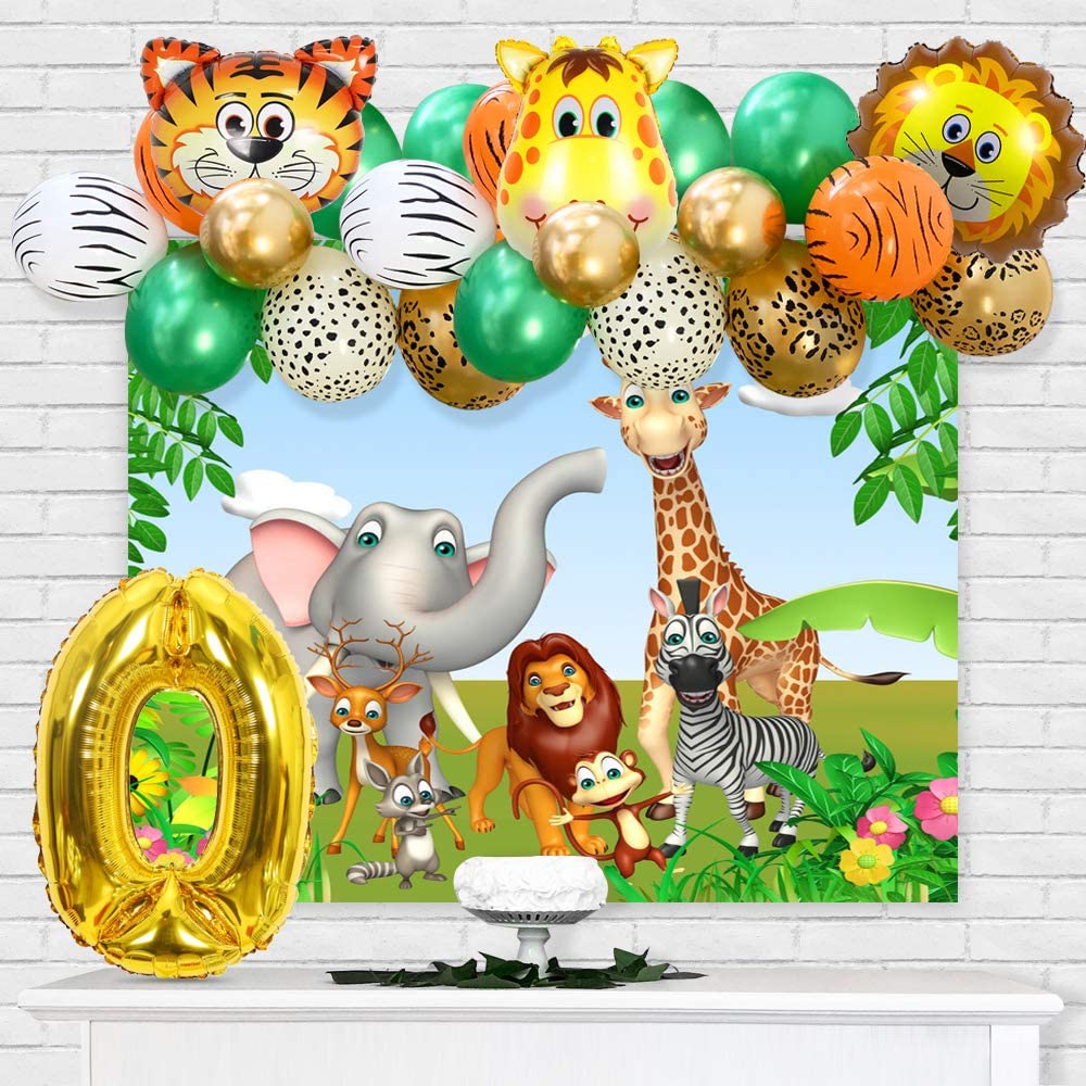 Set 18 Bong Bóng Trang Trí Tiệc Sinh Nhật 0-8th