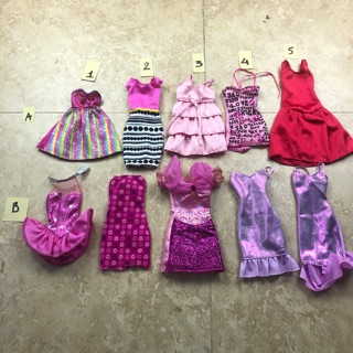 Qa C - đầm cho búp bê barbie