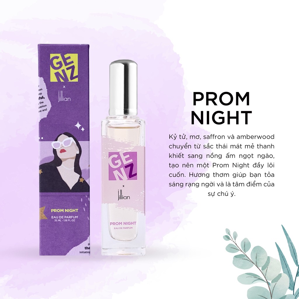 Nước hoa nữ GenZ x Jillian: Prom Night (EDP) 35ml | Thế Giới Skin Care