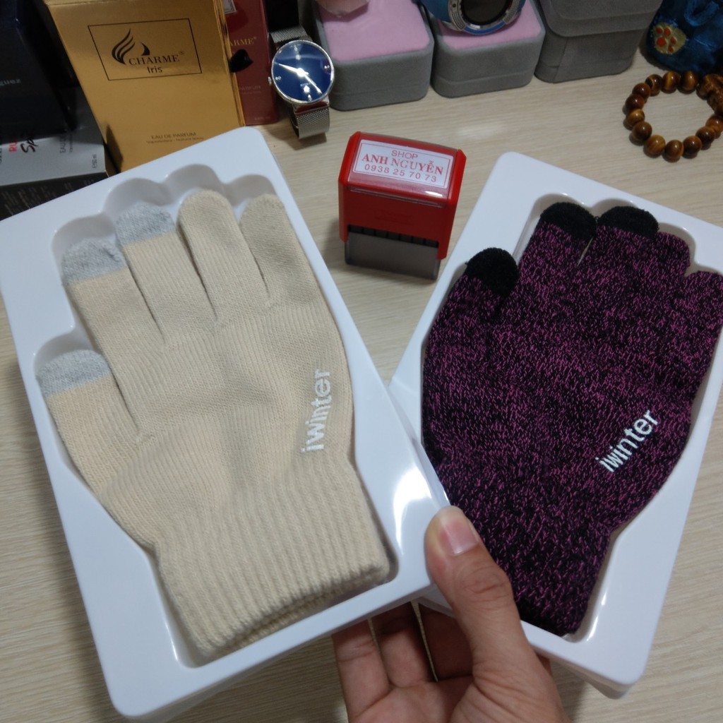Bao tay len mùa đông sài cho cảm ứng