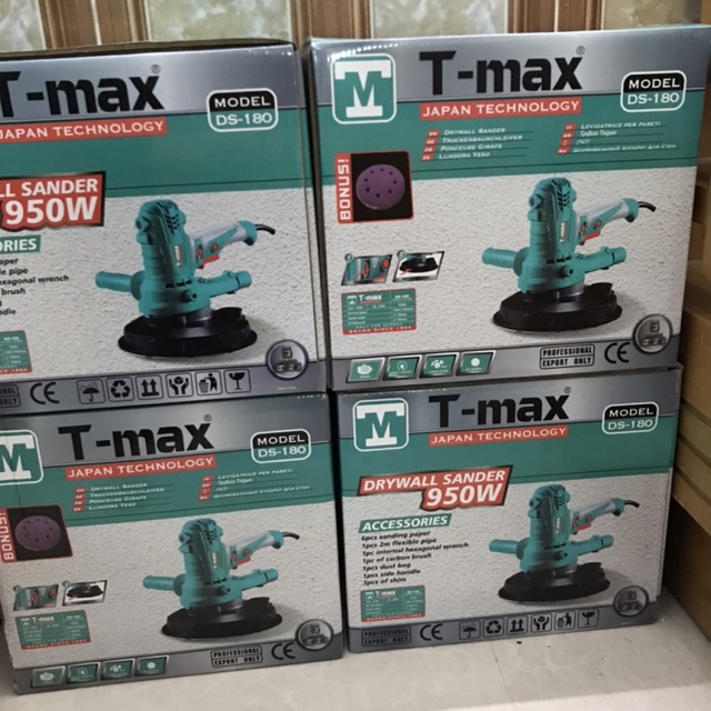 Máy Chà Tường T-MAX , Máy Đánh Tường Tmax, Đánh Bóng Bề Mặt, Mài Tường Siêu Khỏe, Công Xuất 950W JAPAN-Linh kien33