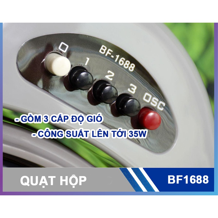 Quạt hộp Chinghai BF1688