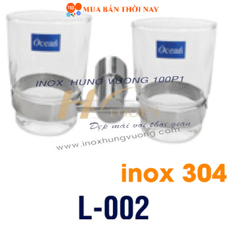 Kệ Đựng Ly Nhà Tắm Inox 304 Cao Cấp L 002