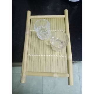 Khay tre đựng đồ bưng bê