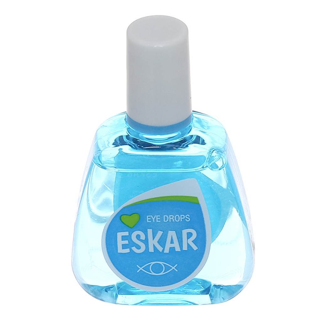 Dung dịch nhỏ mắt ESKAR 15ml - Hỗ trợ giảm mỏi mắt, ngứa mắt, khô rát mắt