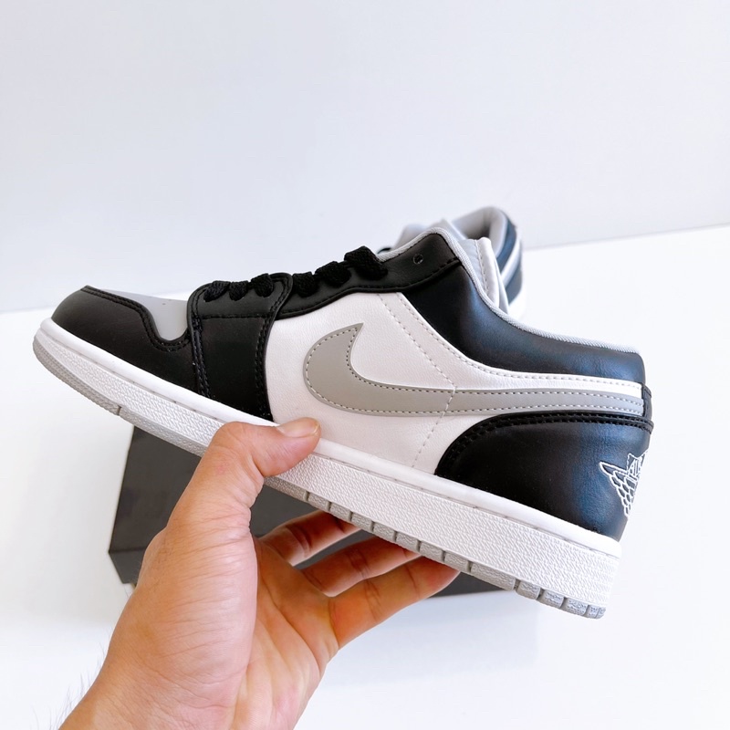 Giày sneaker Air Jordan 1 low Smoke Grey  - Fullbox [Bản Cao Cấp]