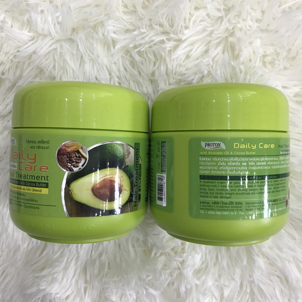 Kem ủ tóc bơ Thái Lan Daily Care 500g Thái Lan