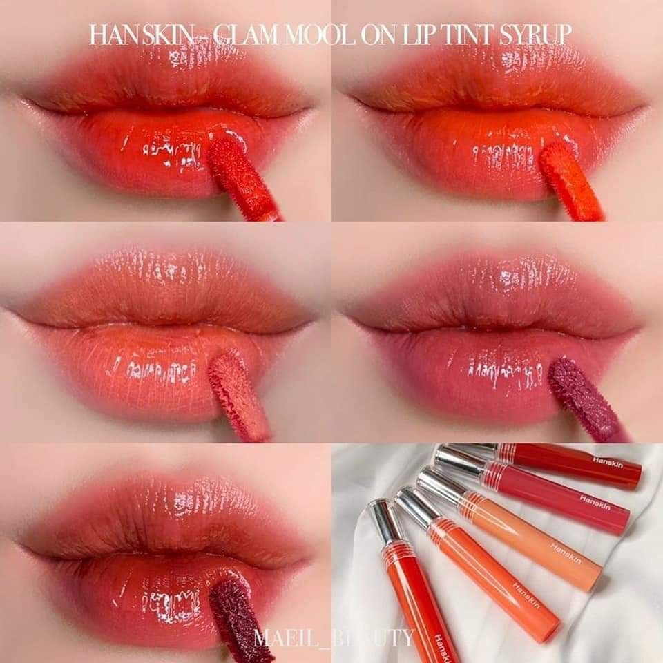 Son Tint Nước Siêu Lì, Lâu Trôi Romand Glasting Water Tint 4g