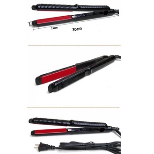 Máy Duỗi Ép Tóc Bản Kẹp Nhỏ Cao Cấp 2 in 1 Với 5 Mức Chỉnh Nhiệt