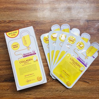[AUTH]MẶT NẠ MEDIHEAL COLLAGEN IMPACT ESSENTIAL MASK (MÀU VÀNG) HỘP 10 MIẾNG