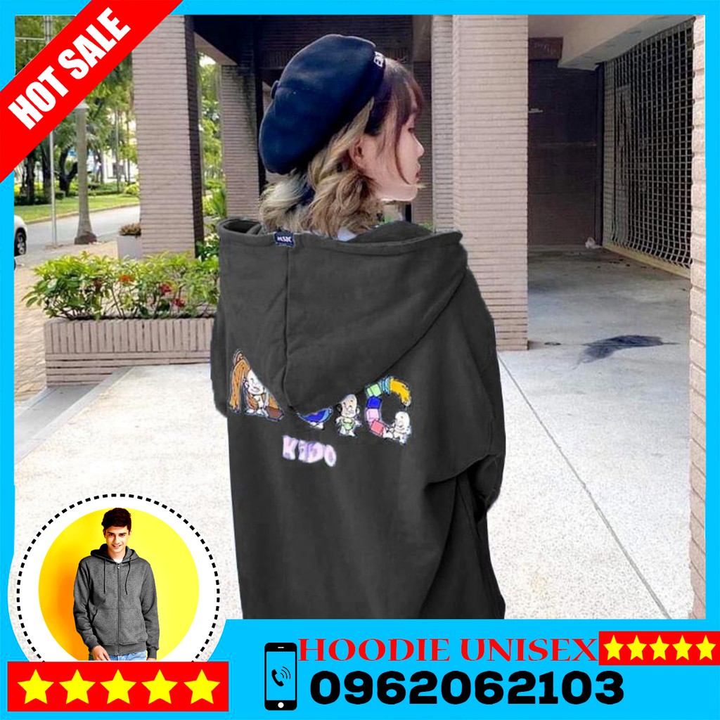 (Đủ Size M,L) ÁO HOODIE - ÁO KHOÁC NỈ NGOẠI DÂY KÉO MSIC HOOIDE | BigBuy360 - bigbuy360.vn