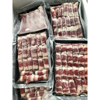 Ba Chỉ Bò Mỹ Ngũ Cốc 500g Khay