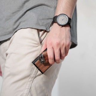 Hộp thuốc gỗ Miniwood lịch lãm, độc lạ dành cho quý ông