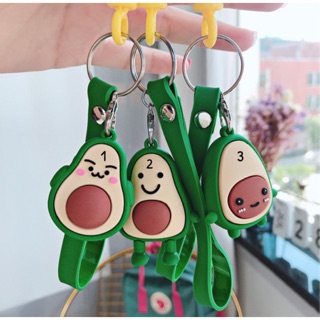 Móc khoá quả bơ