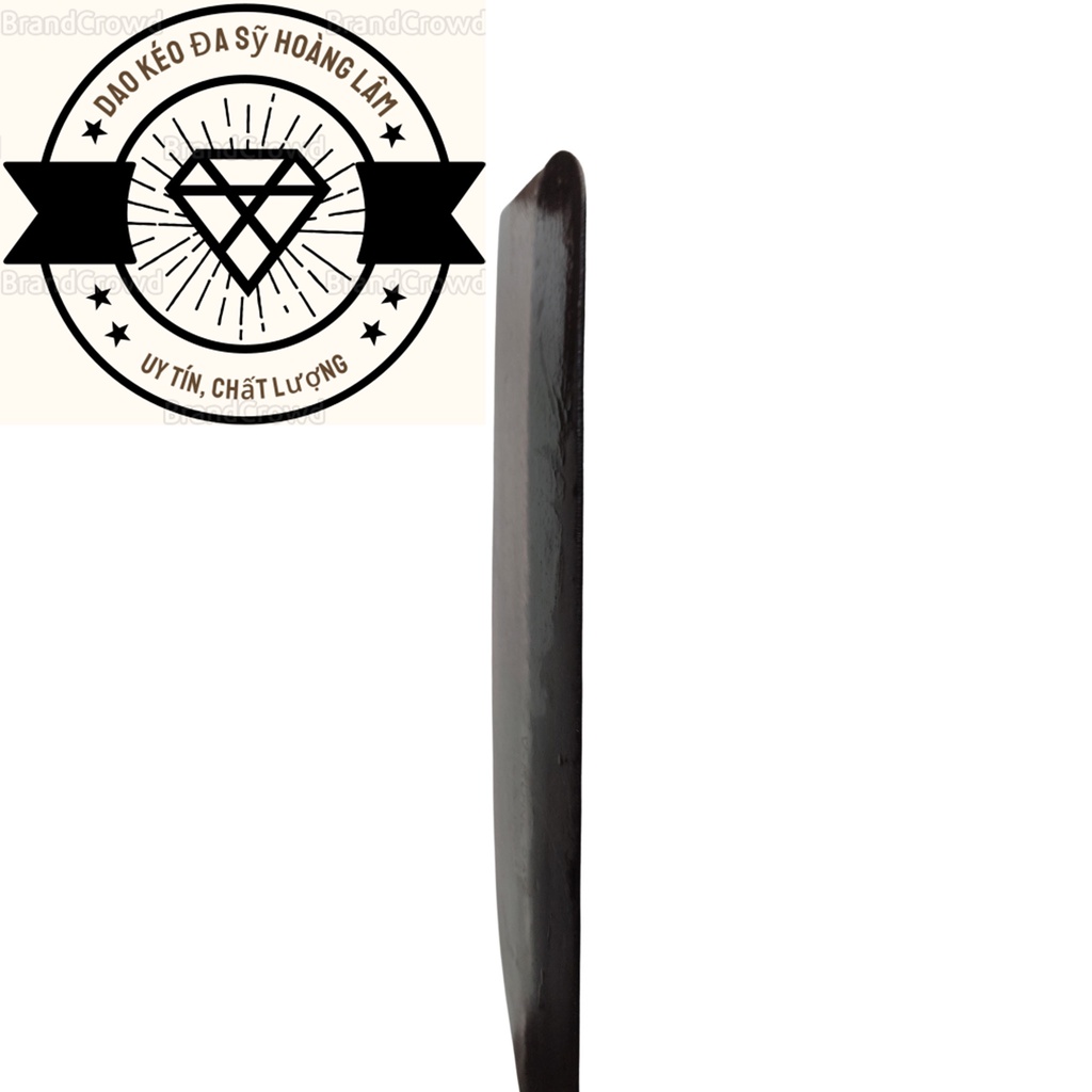 Dao thái to loại đặc biệt chuyên để thái thịt thái rau được từ nhíp xe cán gỗ lim chuyên thái thịt rau các loại-HL44