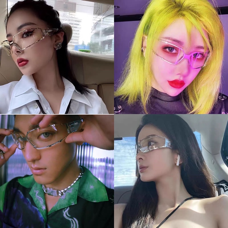 Kính thời trang trắng mai phương bùi
