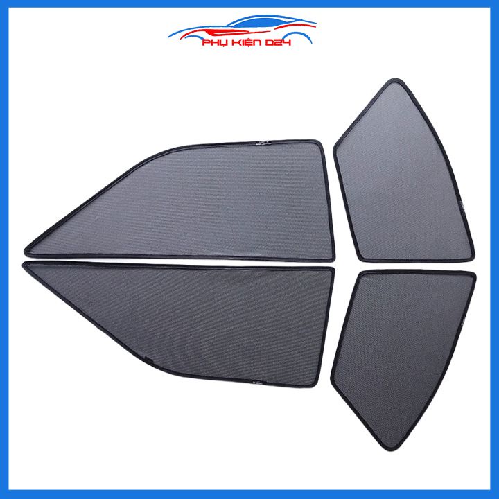 Bộ 4 rèm chắn nắng nam châm Camry 2012-2013-2014-2015-2016-2017-2018 khung cố định chống tia UV