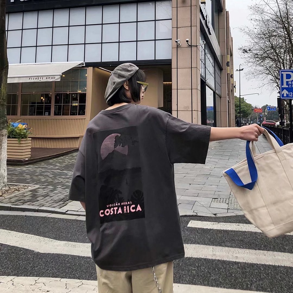 Áo Thun Nam Dáng Rộng In Chữ Phong Cách Hip Hop Thời Trang Mùa Hè Mới Cỡ Lớn M-8XL