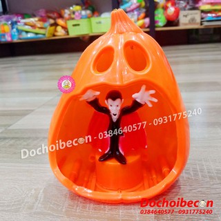 Đèn Halloween - Đèn bí ngô Halloween - Lồng đèn bí ngô Halloween - Đèn lồng bí ngô Halloween - Đèn ma cà rồng #Haloween