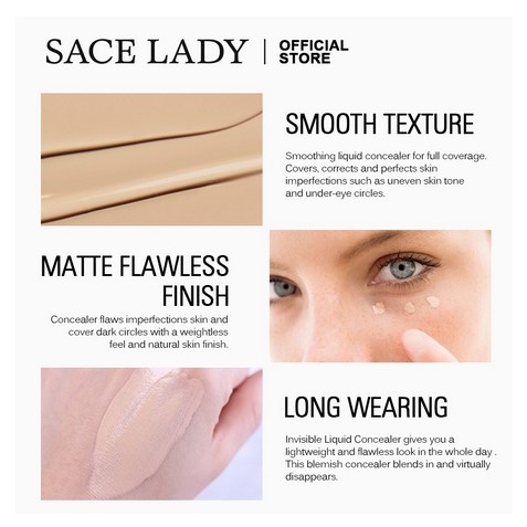Che khuyết điểm SACE LADY chống thấm nước và che phủ quầng thâm chất lượng cao