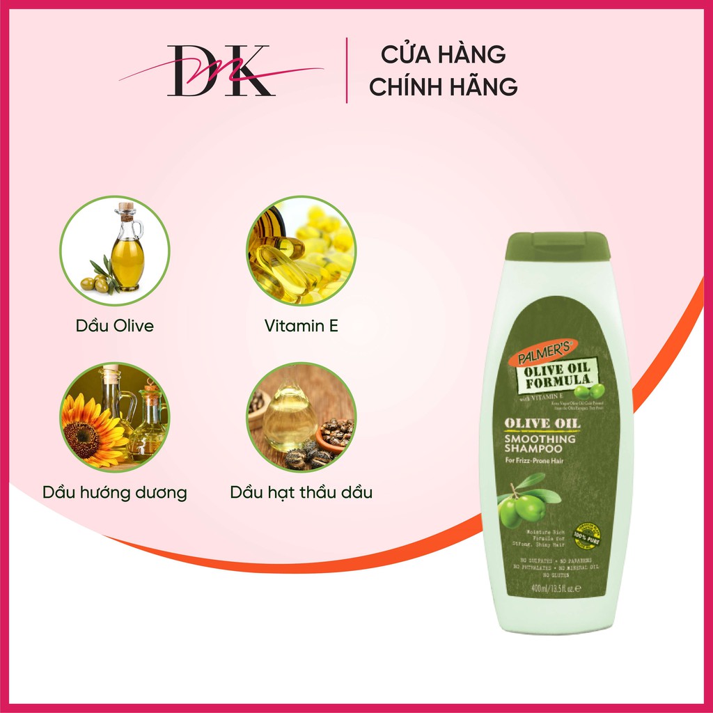 Dầu gội dưỡng tóc suôn mượt Olive Palmer’s 400ml | BigBuy360 - bigbuy360.vn