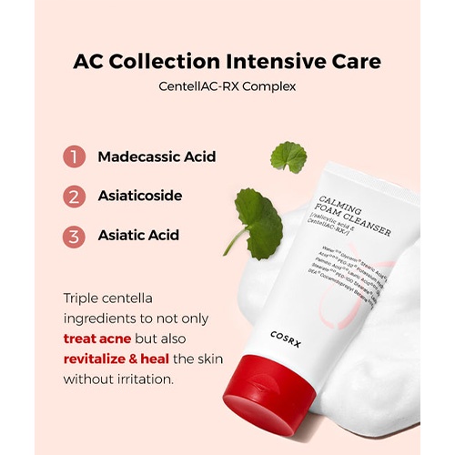[Hàng mới về] Sữa Rửa Mặt Tạo Bọt Cosrx Làm Dịu Da Hiệu Quả 150ml