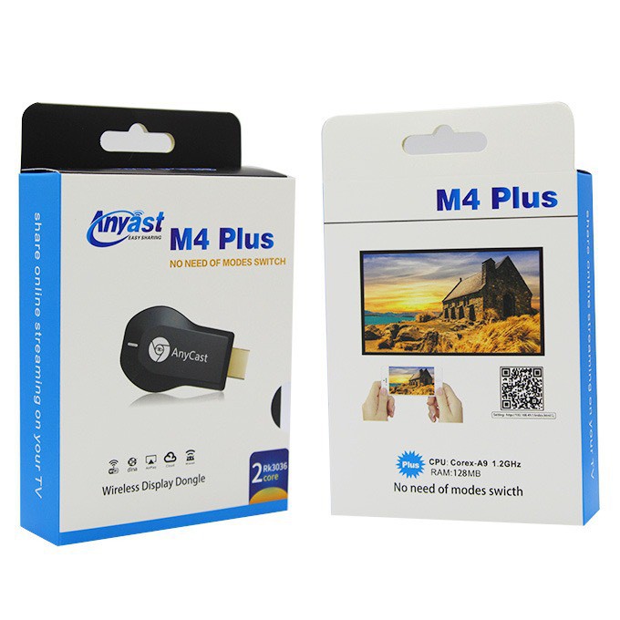 Thiết bị kết nối HDMI không dây từ điện thoại lên tivi Anycast M4 PLUS
