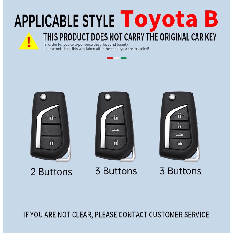 Vỏ Chìa Khóa Điều Khiển Từ Xa Cho Toyota Auris Corolla Reiz Avensis Verso Yaris Aygo Rav4 Scion TC IM 2015