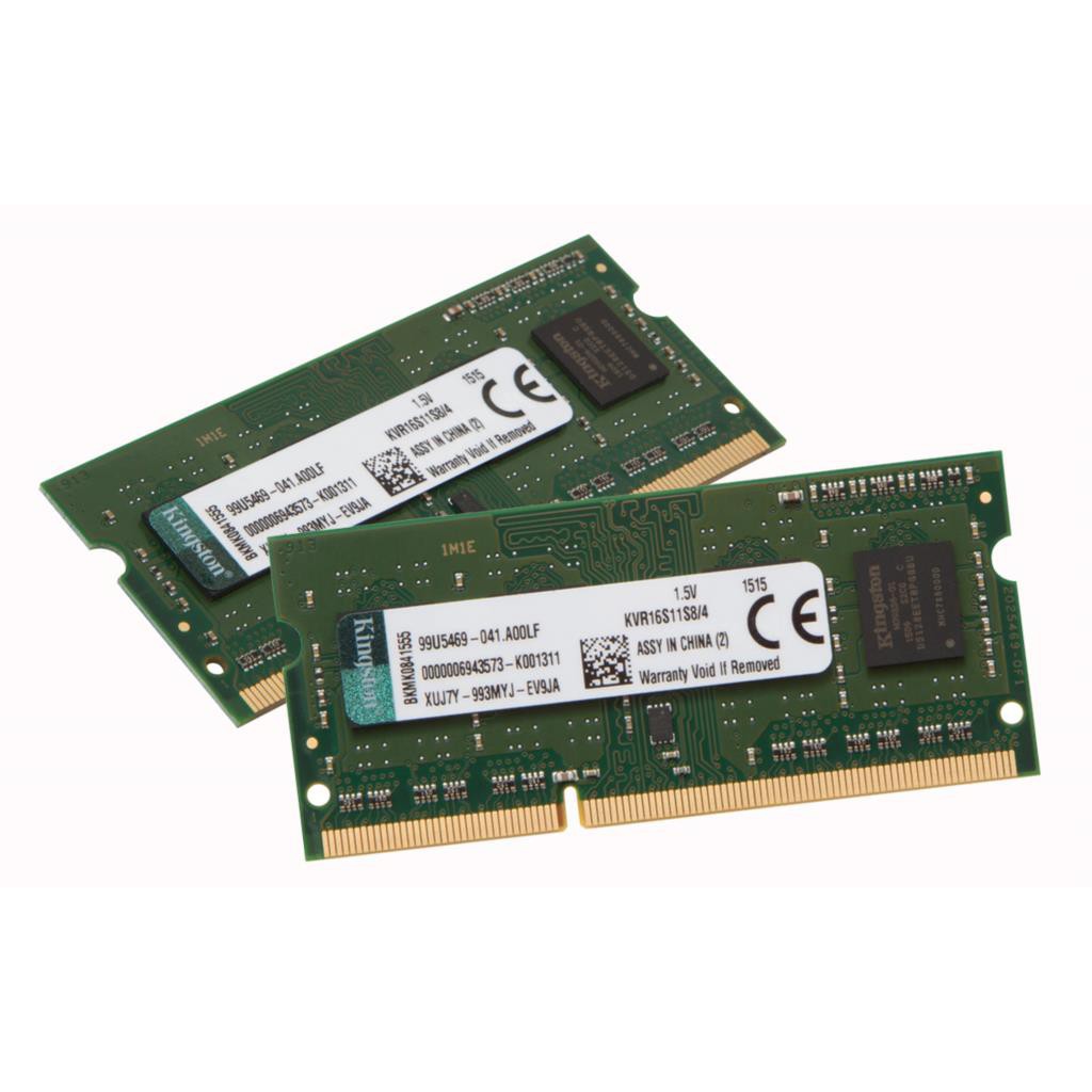 RAM Laptop Kingston 4GB DDR3 1600MHz PC3-12800 1.5V Udimm Dùng Cho MacBook Máy Tính Xách Tay Bảo Hành 36 Tháng 1 Đổi 1