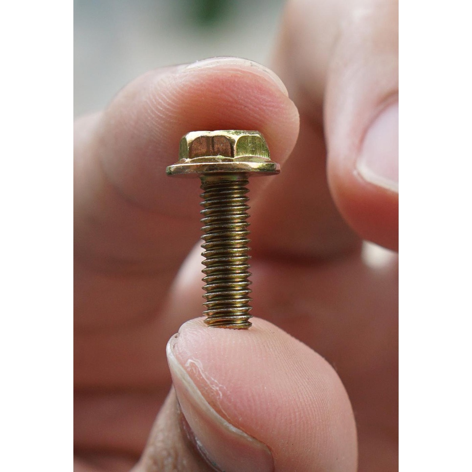 Bộ 10 bù lon xi vàng (m5x20 - BL8)