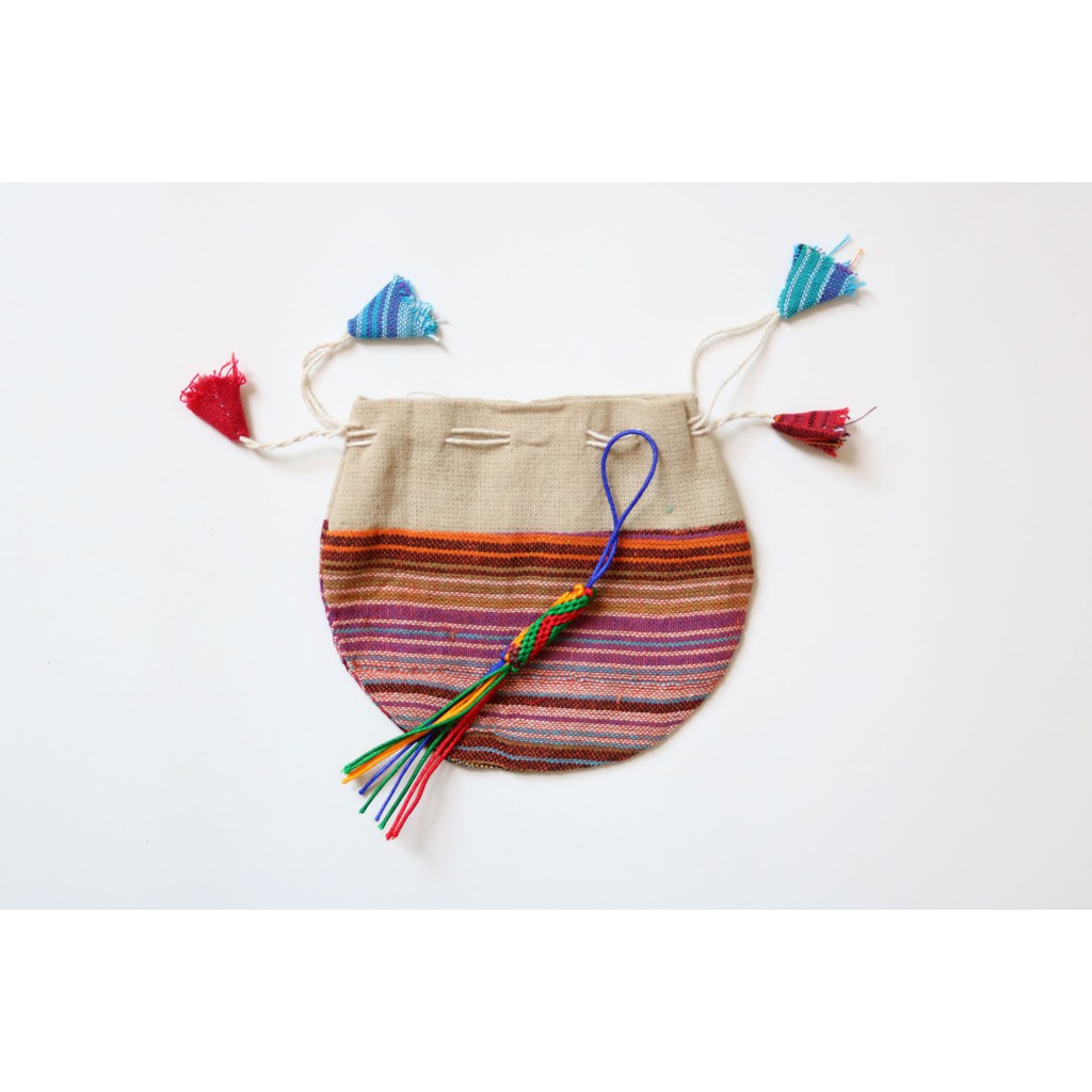 Túi rút vải truyền thống Nepal - Nepali Handmade Gift Packing