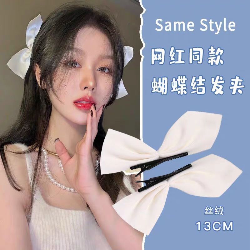 Kẹp Tóc Hình Nơ Phong Cách Hàn Quốc Thời Trang Cho Nữ