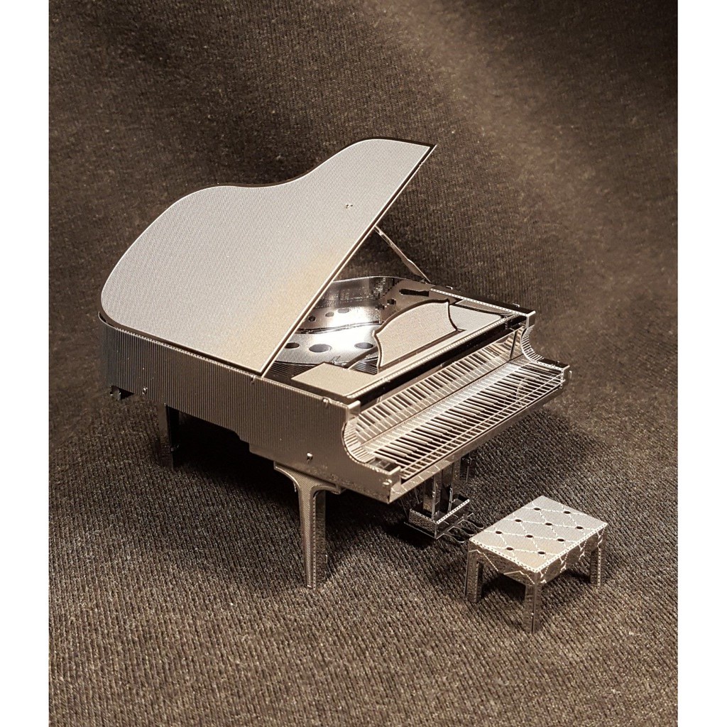 Mô Hình 3D Kim Loại Đàn Grand Piano