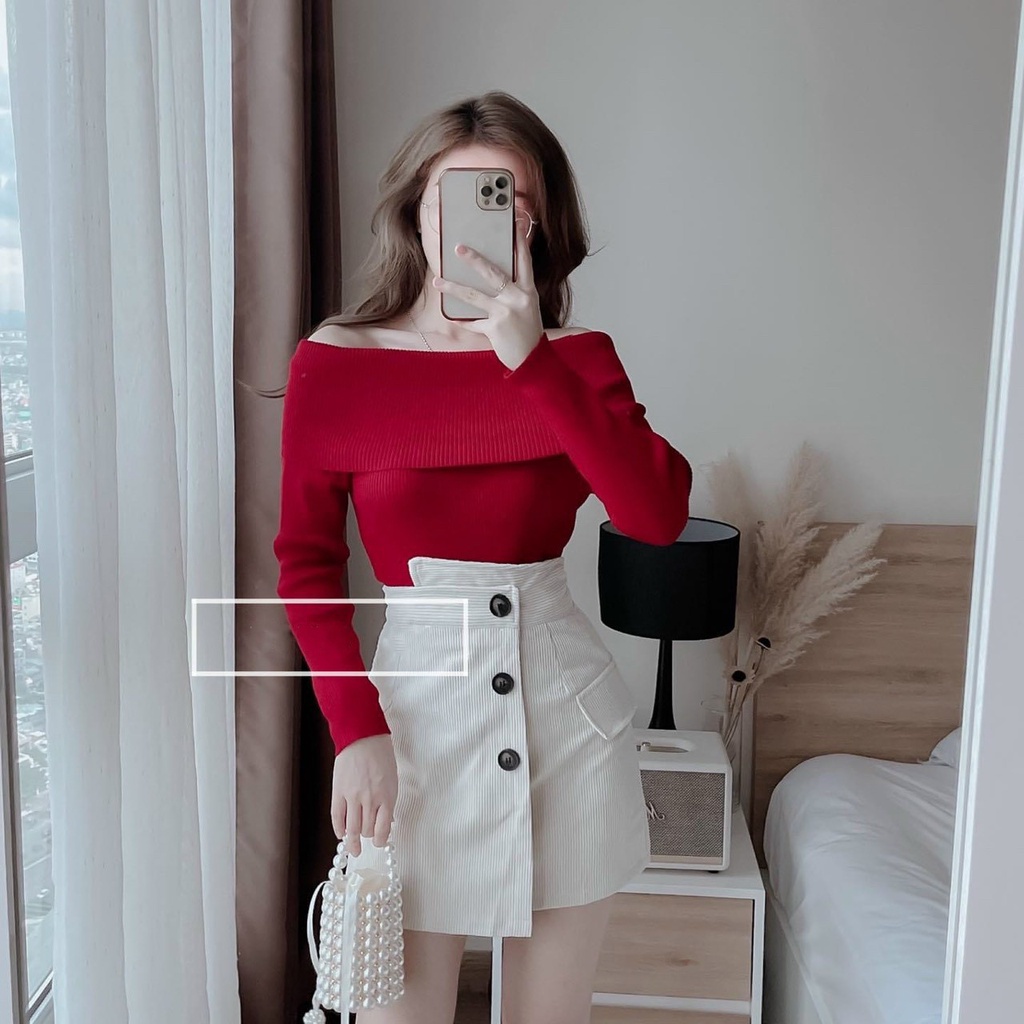 Áo bẹt vai gợi cảm