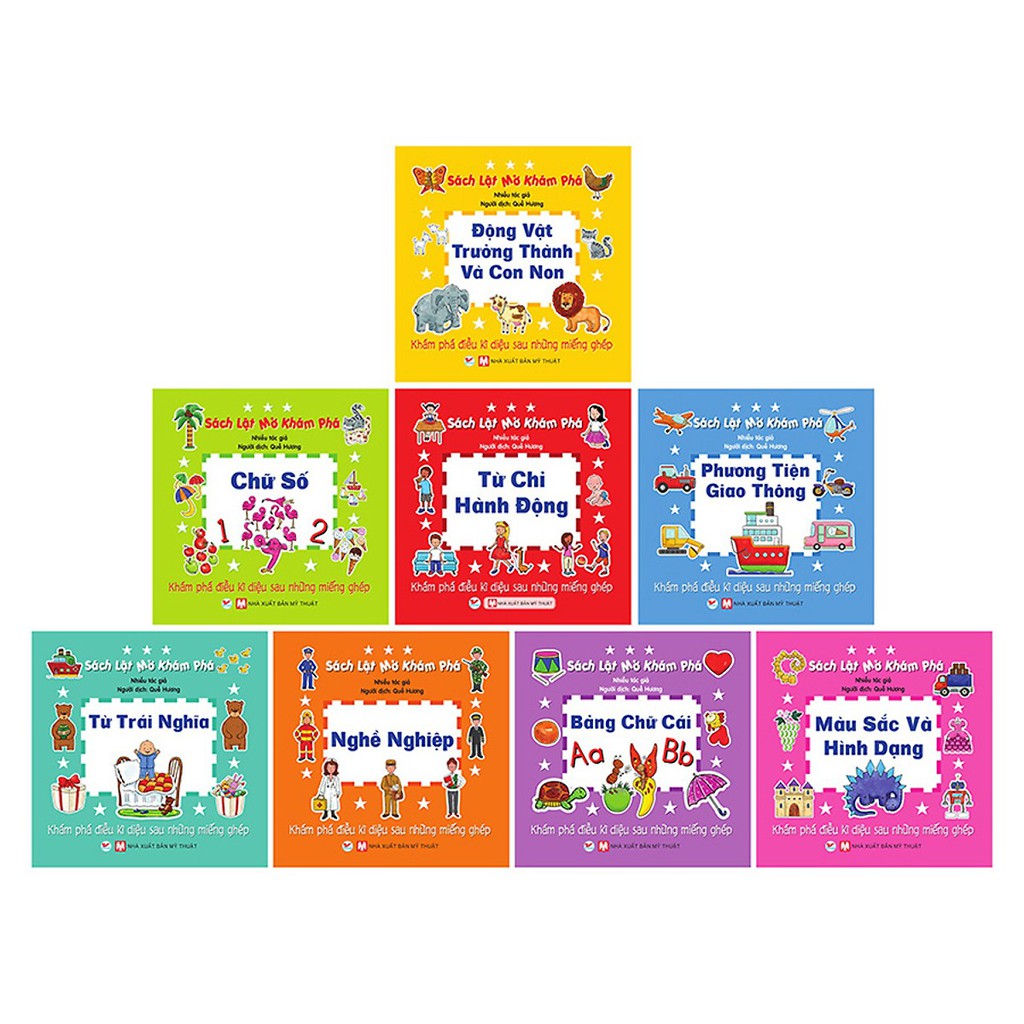 Sách - Combo: Bộ Sách Lật Mở Khám Phá Sau Những Miếng Ghép ( 08 Cuốn) | BigBuy360 - bigbuy360.vn