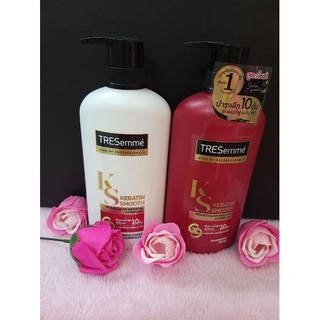 Combo gội_xả tresemme' keratin smooth thái lan