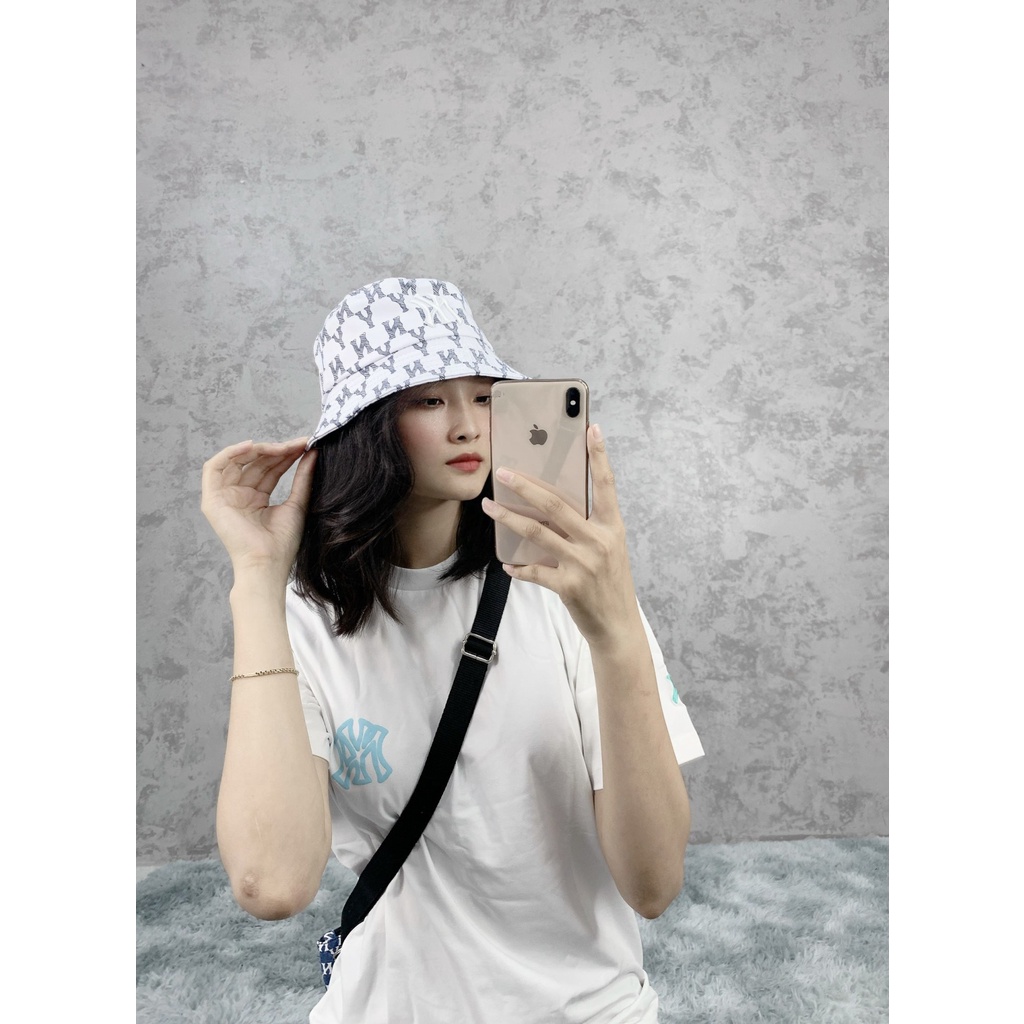 Nón Vành MLB Monogram Bucket Hat N22