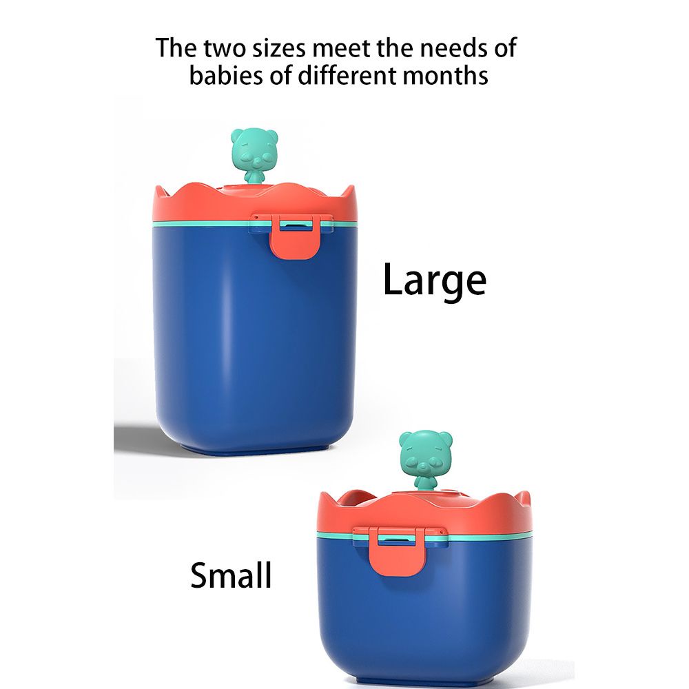 Hộp Đựng Sữa Bột Em Bé Nhiều Màu Sắc Không Chứa BPA