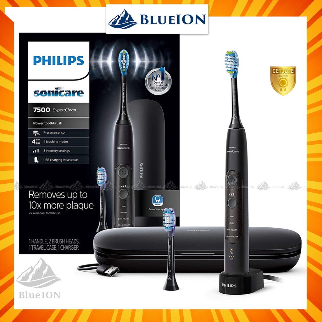 Bàn chải điện Philips Sonicare ExpertClean 7500 (hàng Mỹ)