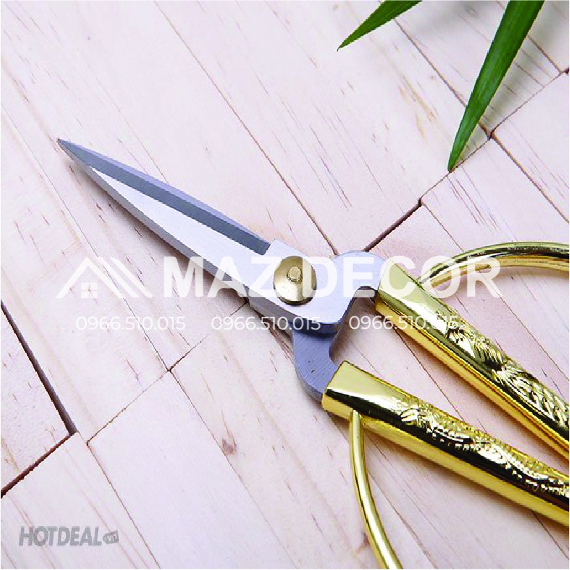 [Sỉ] Kéo rồng phượng cán vàng đa năng siêu sắc inox dày dặn đẹp giá rẻ tiện lợi