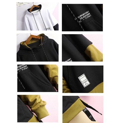 Áo hoodie cotton Phong Cách Hiphop Thời Trang Cho Nam