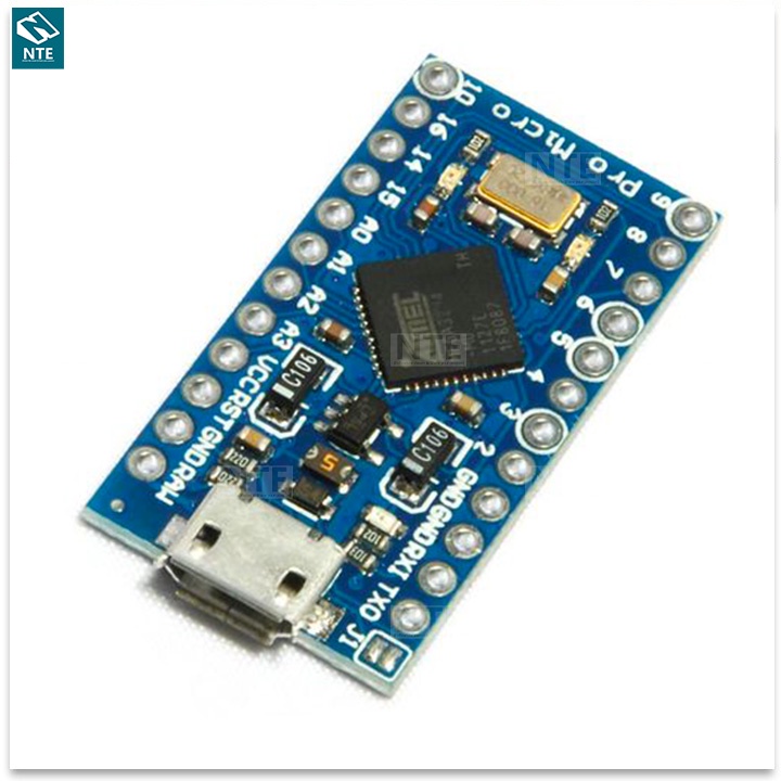 [NTE] KIT Arduino Pro Micro Học Lập Trình, Mạch Arduino dùng Chíp 32U4