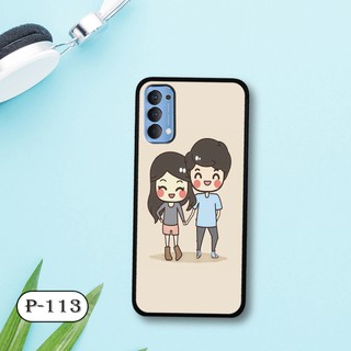 Ốp hoạt hình Oppo Reno 4