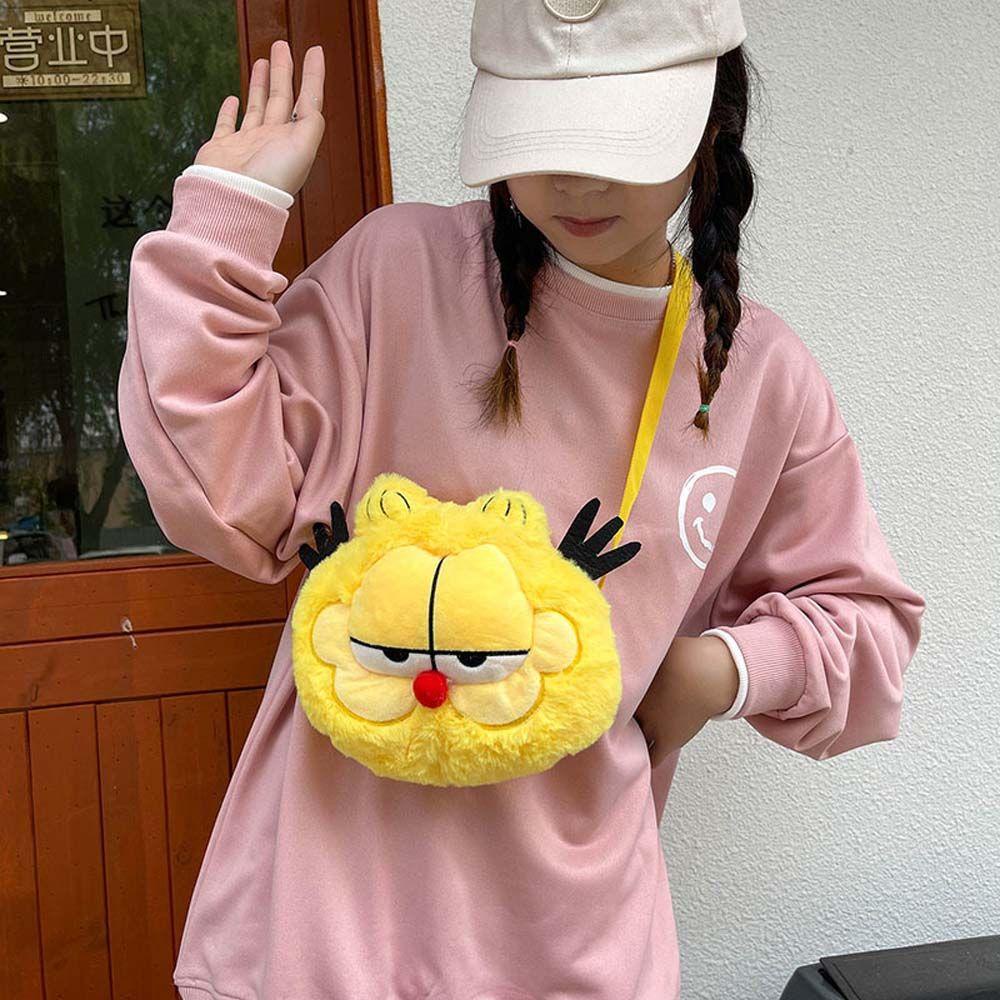 Túi Đeo Chéo Mini Đựng Điện Thoại Họa Tiết Hoạt Hình Gấu / Cinnamoroll Dễ Thương Cho Bé Gái