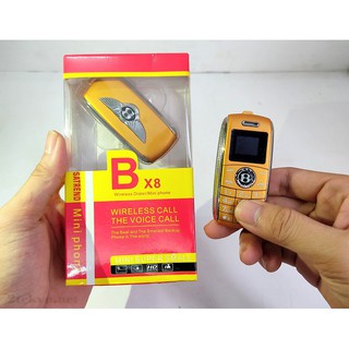 Điện thoại 2 sim BV X8 siêu nhỏ gọn đẹp độc, thay đổi giọng nói