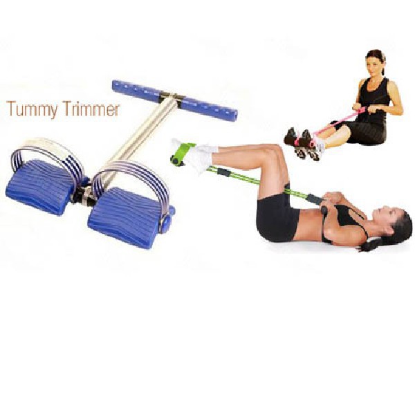 Dây tập gym dụng cụ tập gym dây tập kháng lực đàn hồi lò xo Tummy Trimmer tập cơ bụng eo lưng tại nhà