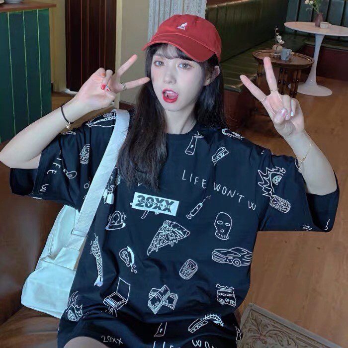 [ Có Ảnh Thật ] Áo thun tay lỡ form rộng - phông nam nữ oversize - T shirt 20xx b - 2N Unisex